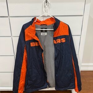Bears Navy and Orange Raincoat